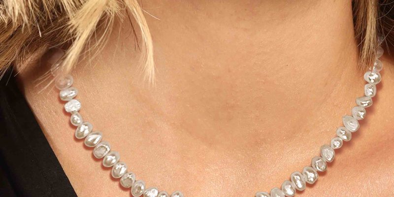Necklace Shop Pearl String With Square Bible Pendant From My Nano Jewelry
